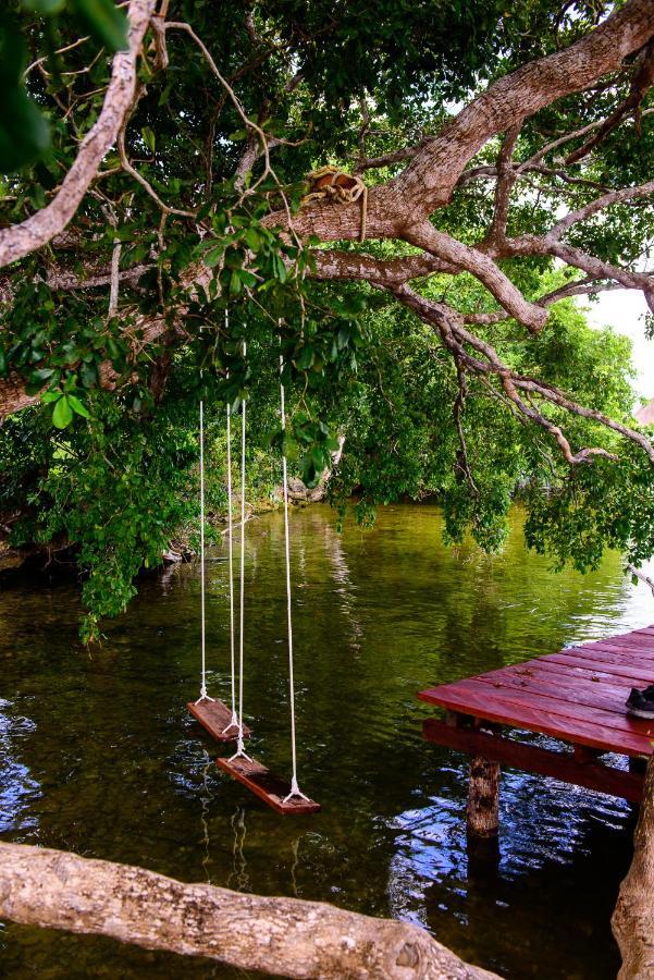 San Fernando Bacalar, Villa Piña Colada Exterior foto